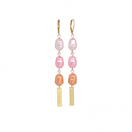 Pink 'CANDICE 03' earrings